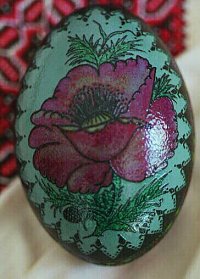 Tied Wheat - back view