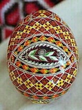 Geometric with Wheat - front view