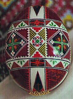 Cross In Diamond - Red