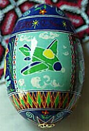 Baby's Birth Egg - Plane