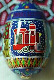 Baby's Birth Egg - Train