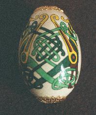 Knotted Lions - back view